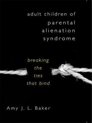 cover image of Adult Children of Parental Alienation Syndrome